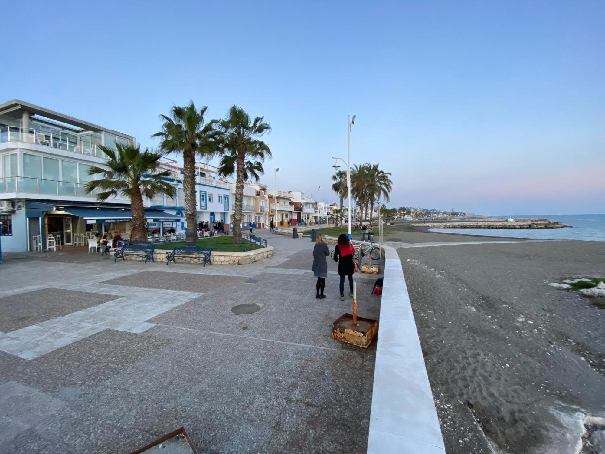 Beach Pedregalejo 马拉加 外观 照片